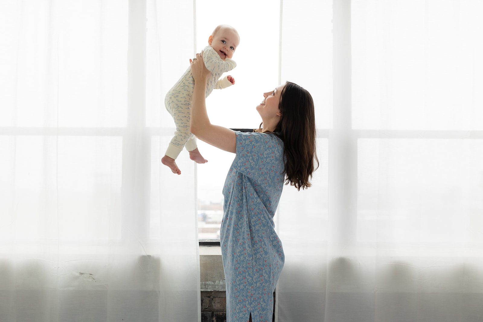 Nursing-friendly Organic Cotton Dresses