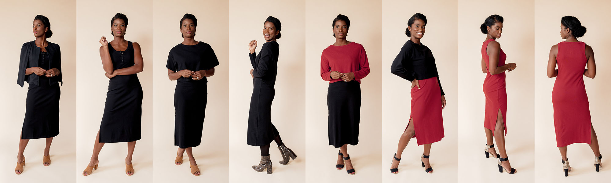 Rib Knit Dresses & Dress Sets