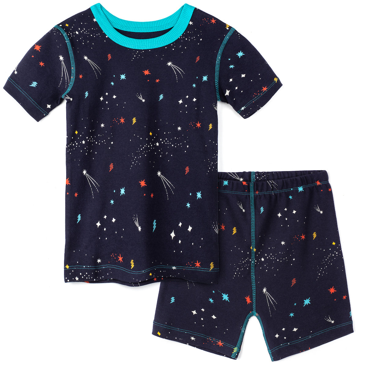 100% Organic Cotton Shortie Pajamas for Kids: Limited Edition Prints - FINAL SALE