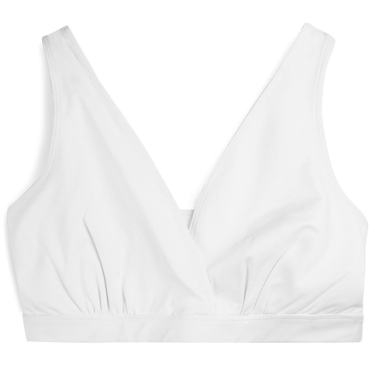 Cross-Front Pull-Over Nursing & Maternity Bralette - Solids - FINAL SALE