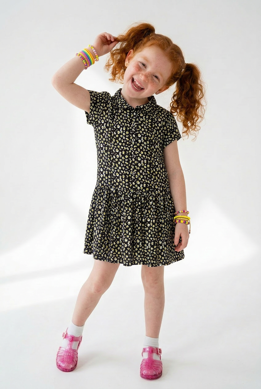 Leopard Shirt Dress