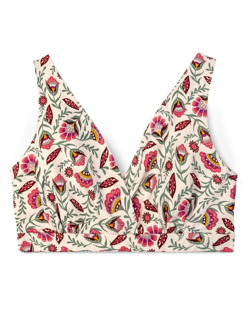 Nursing, Maternity & Beyond Bralette in Folk Floral - FINAL SALE