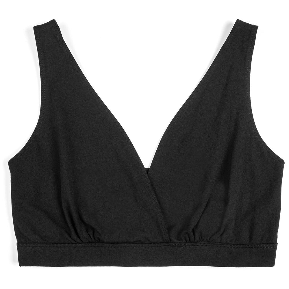 Cross-Front Pull-Over Nursing & Maternity Bralette - Solids - FINAL SALE