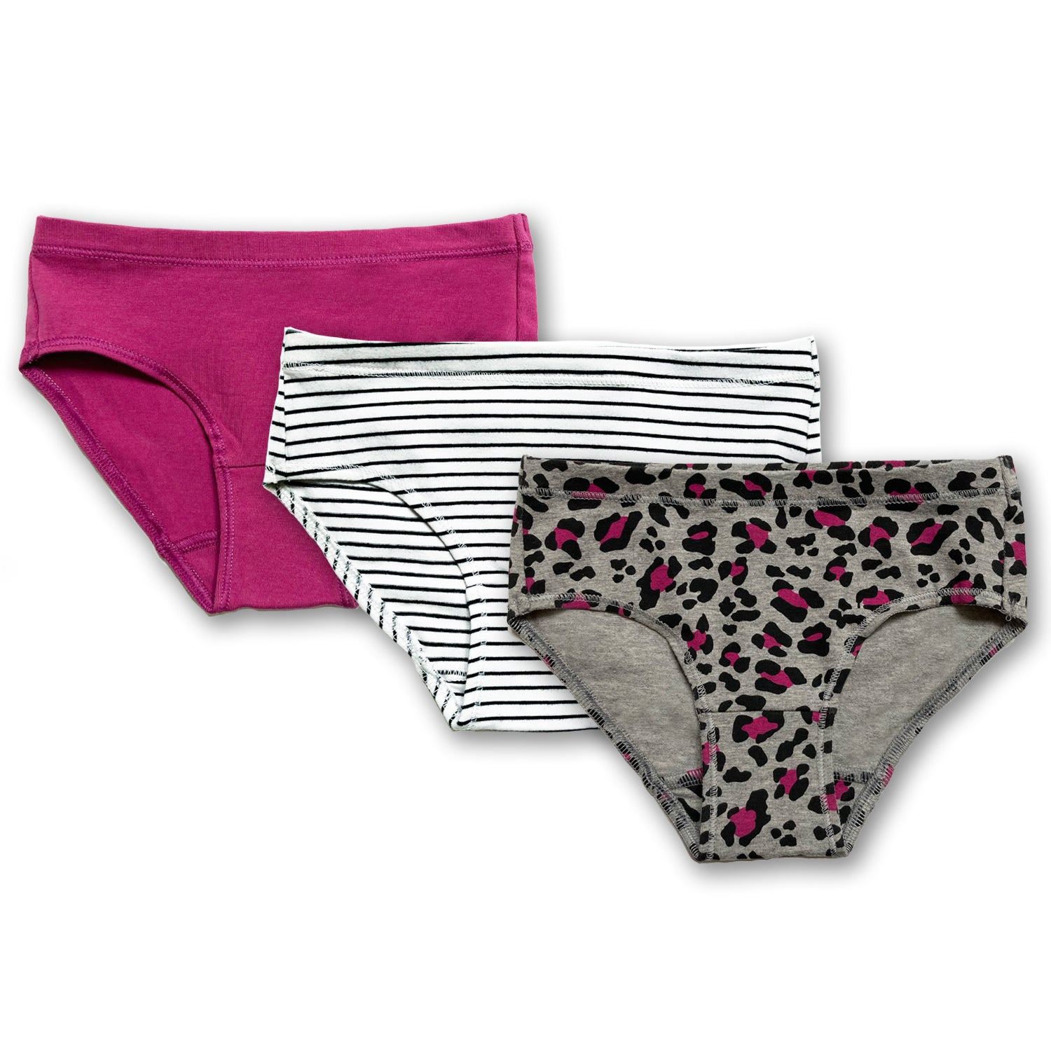 Organic Cotton Kids Bikini Underwear - 3 Pack FINAL SALE