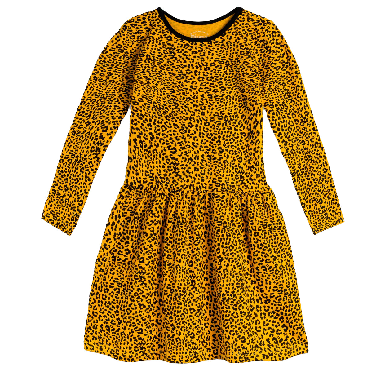 Pre-owned Gold Leopard Dress size: 2-5T Gold Leopard