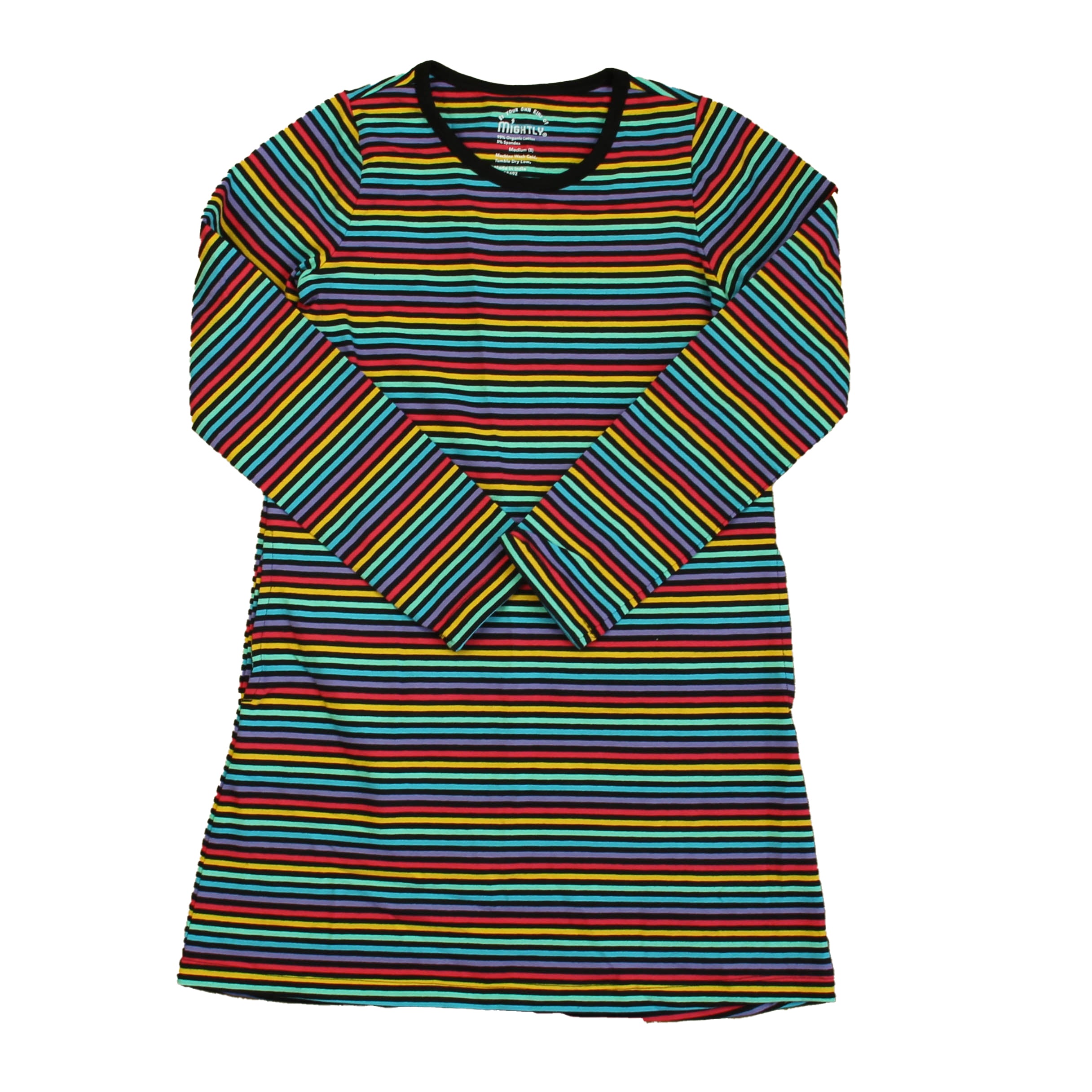 Pre-owned Striped Dress size: 8 Years