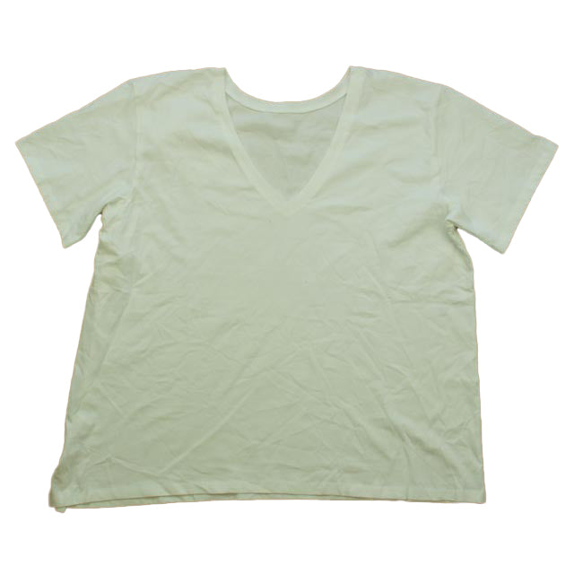 Pre-owned White T-Shirt size: Adult XS-XL White