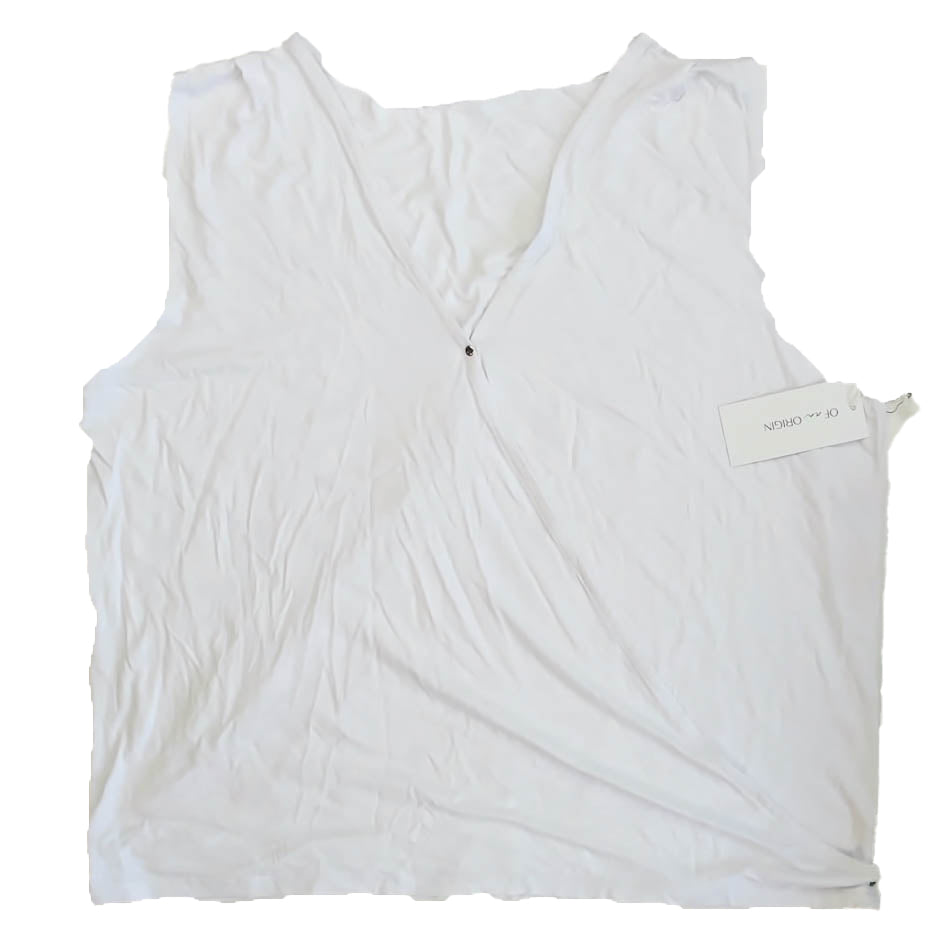 Pre-owned White Tank Top size: Adult XS-XL White