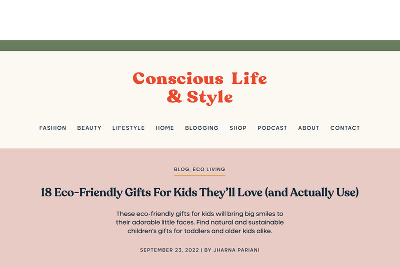 Eco-Friendly Gifts for Kids They'll Love (and Actually Use)