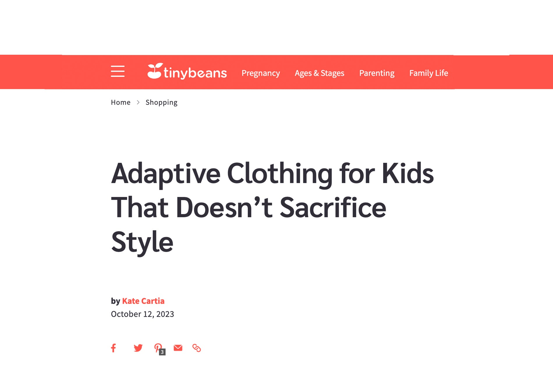 Adaptive Clothing for Kids That Doesn't Sacrifice Style