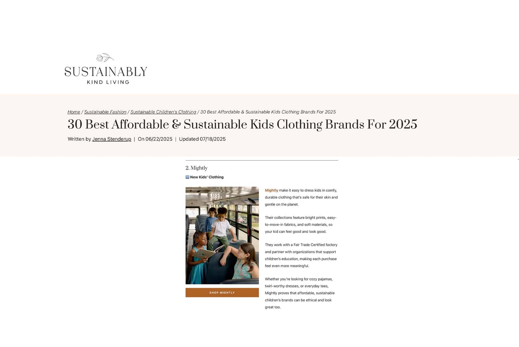 30 Best Affordable & Sustainable Kids Clothing Brands For 2025