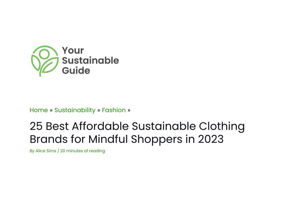 25 Best Affordable Sustainable Clothing Brands for Mindful Shoppers in ...