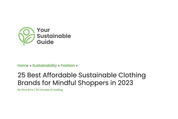 25 Best Affordable Sustainable Clothing Brands for Mindful Shoppers in 2023