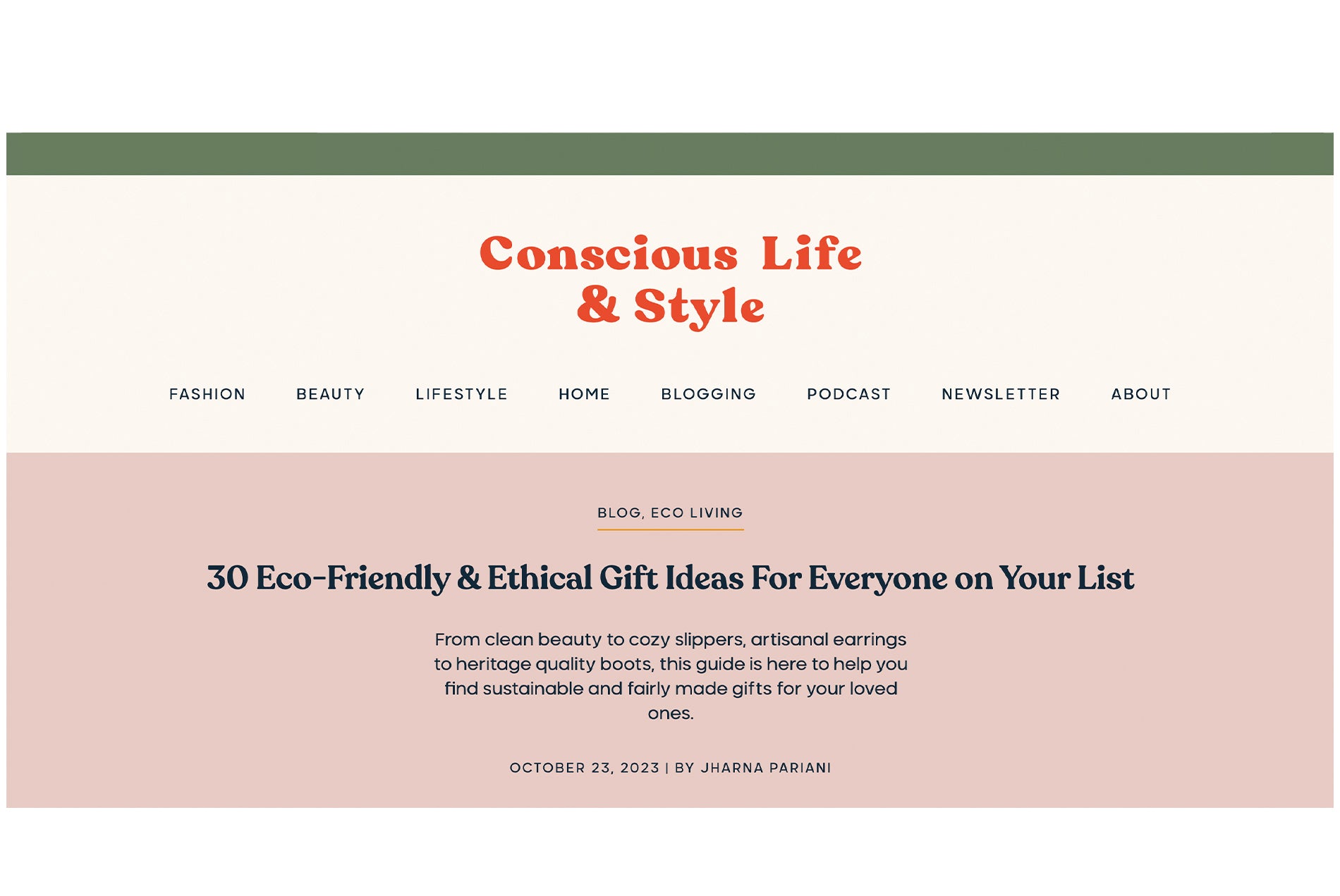 For Everyone on your List! A Eco-Friendly & Ethical Gift Guide