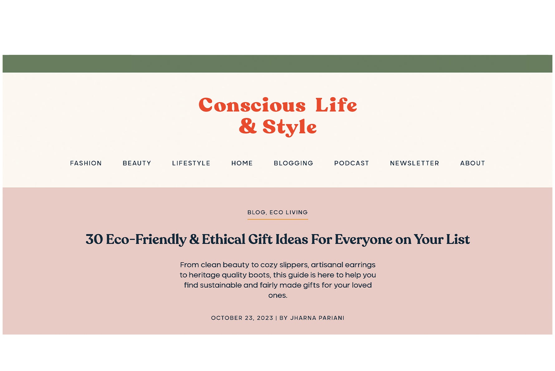 For Everyone on your List! A Eco-Friendly & Ethical Gift Guide