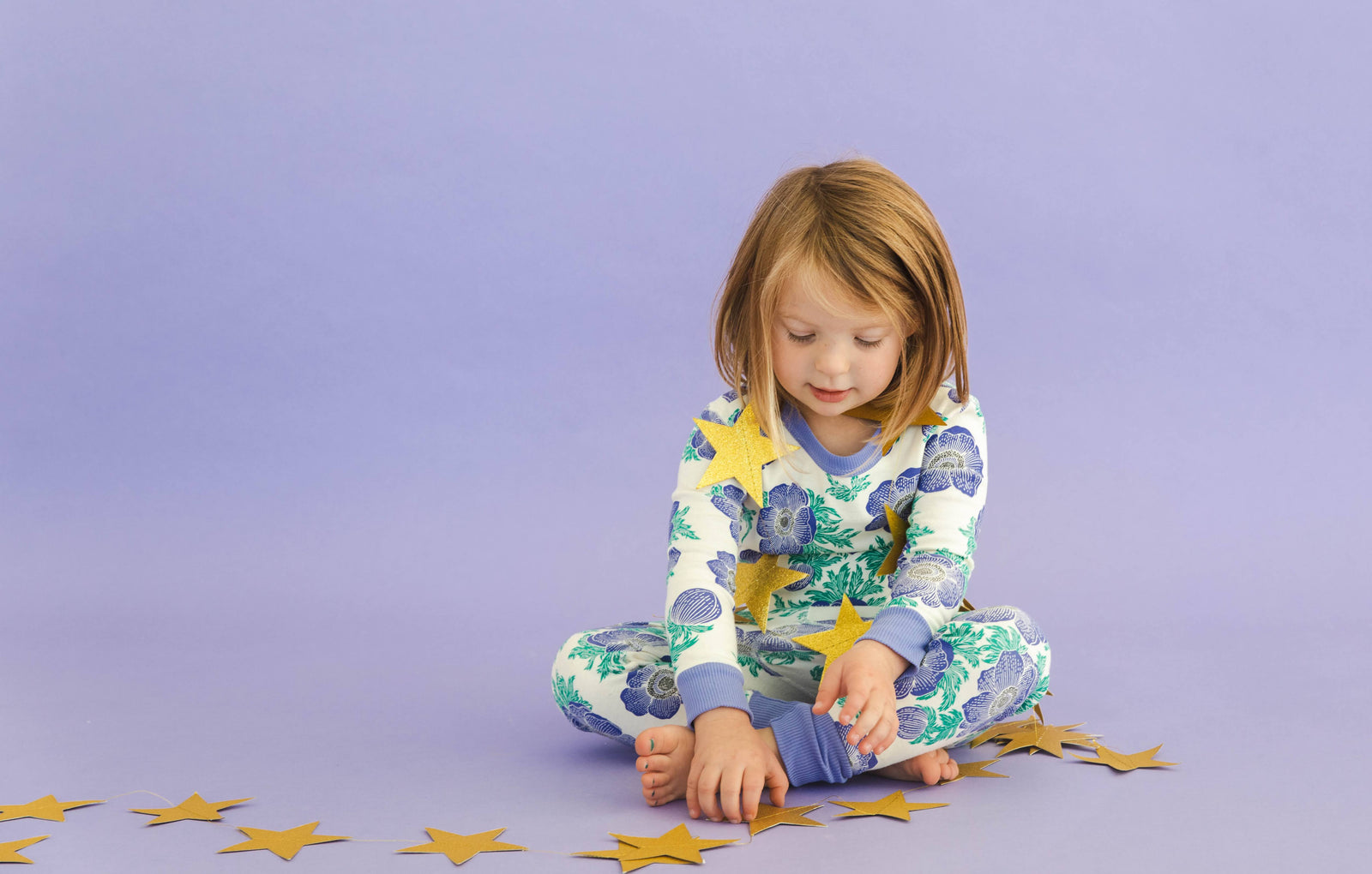Organic Toddler Pajama Set - Jolly