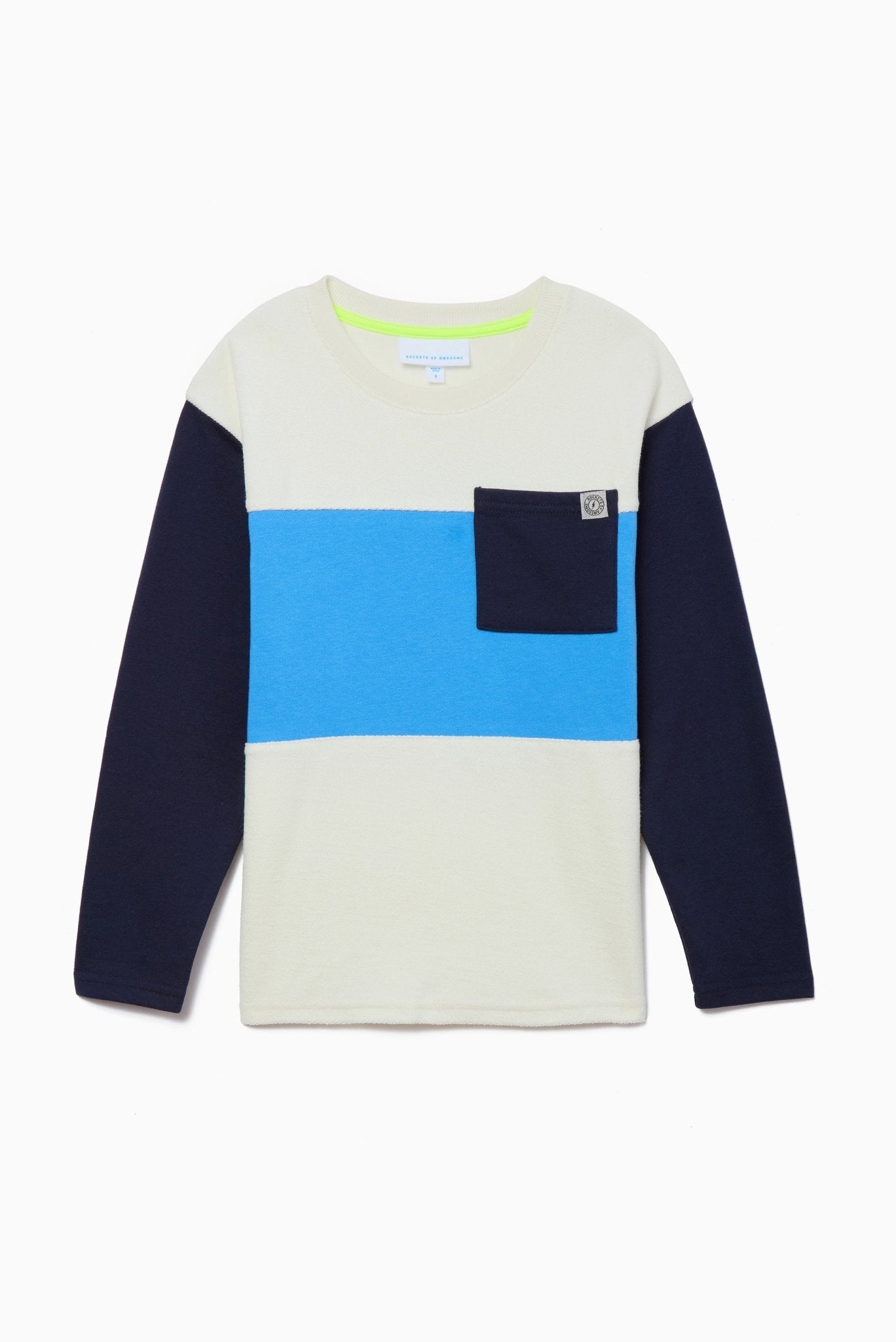 Colorblock Relax Tee - FINAL SALETOPSRockets of Awesome