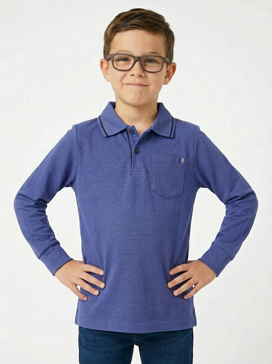 Tipped Collar Polo
