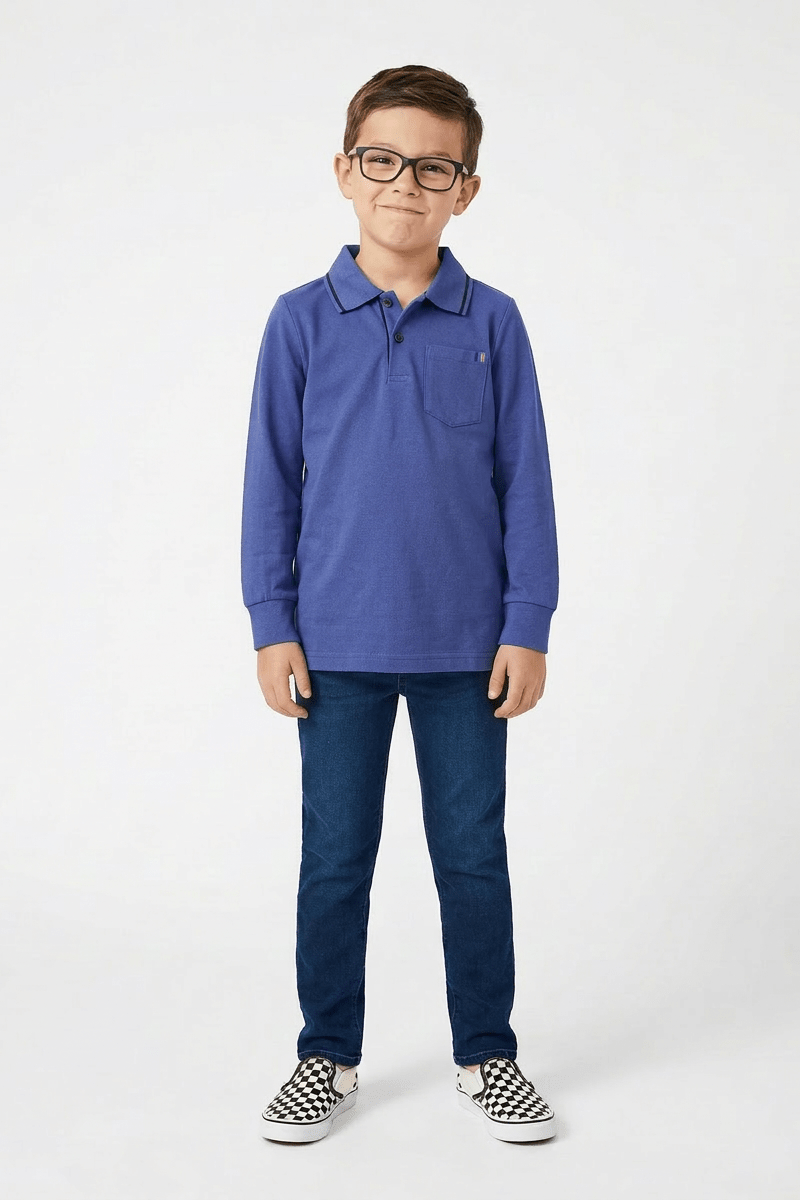 Tipped Collar Polo
