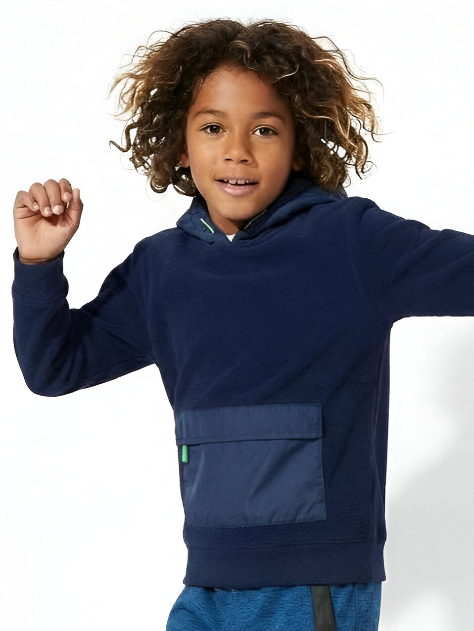 Neon Pop Fleece Hoodie