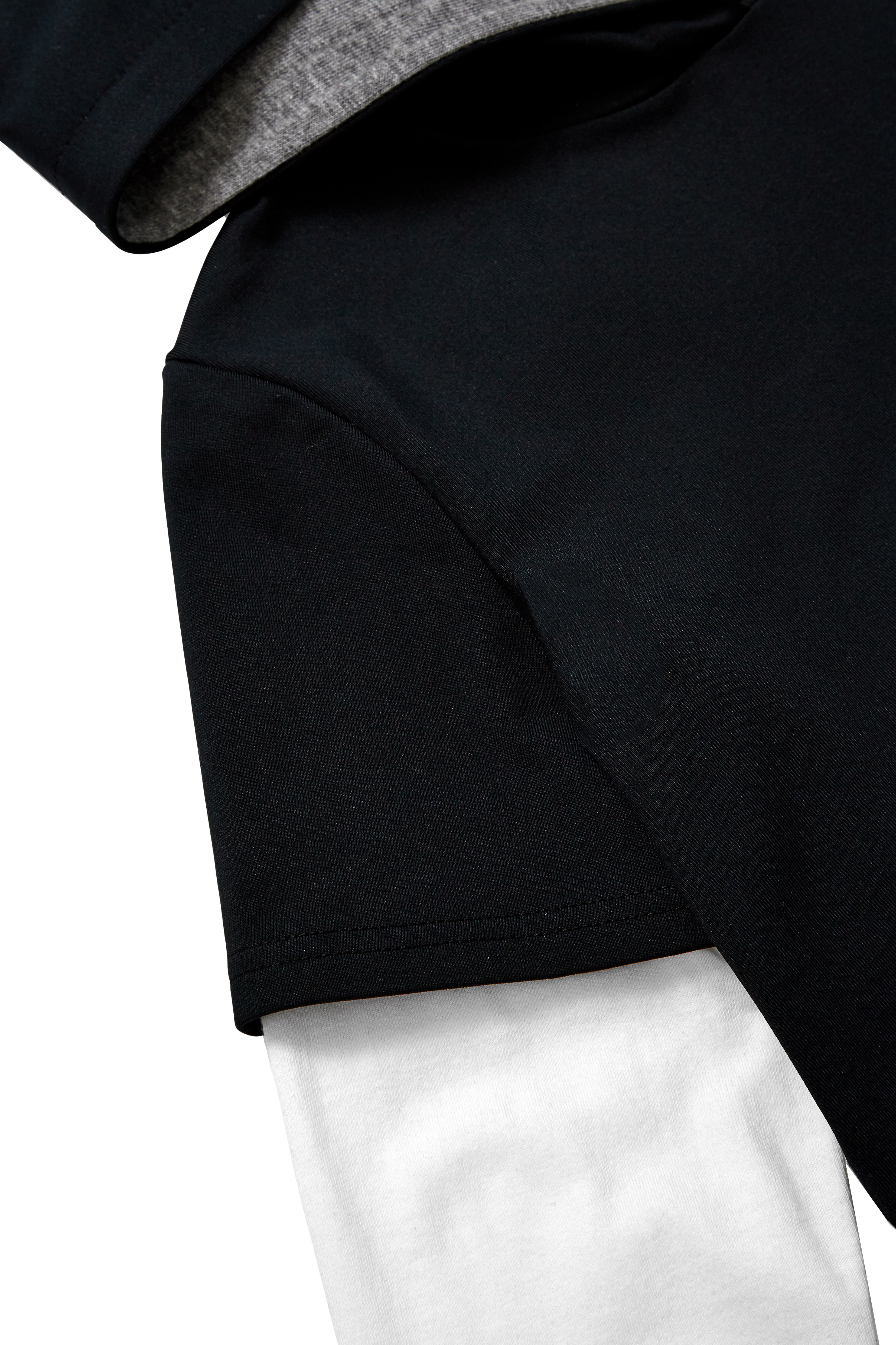 Oversized Layered Tech Hoodie