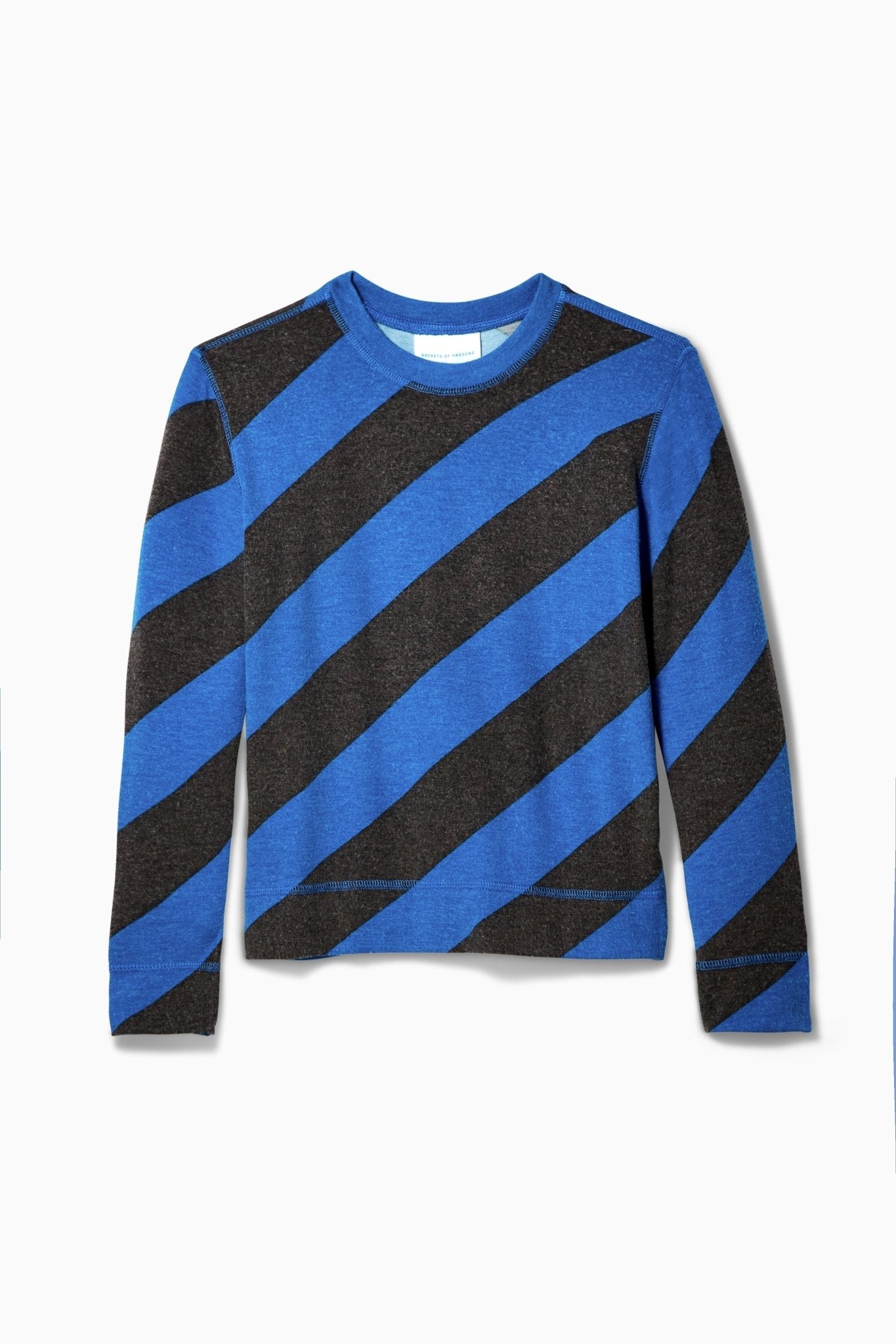 Diagonal Stripe Crazysoft Crew - FINAL SALETOPSRockets of Awesome