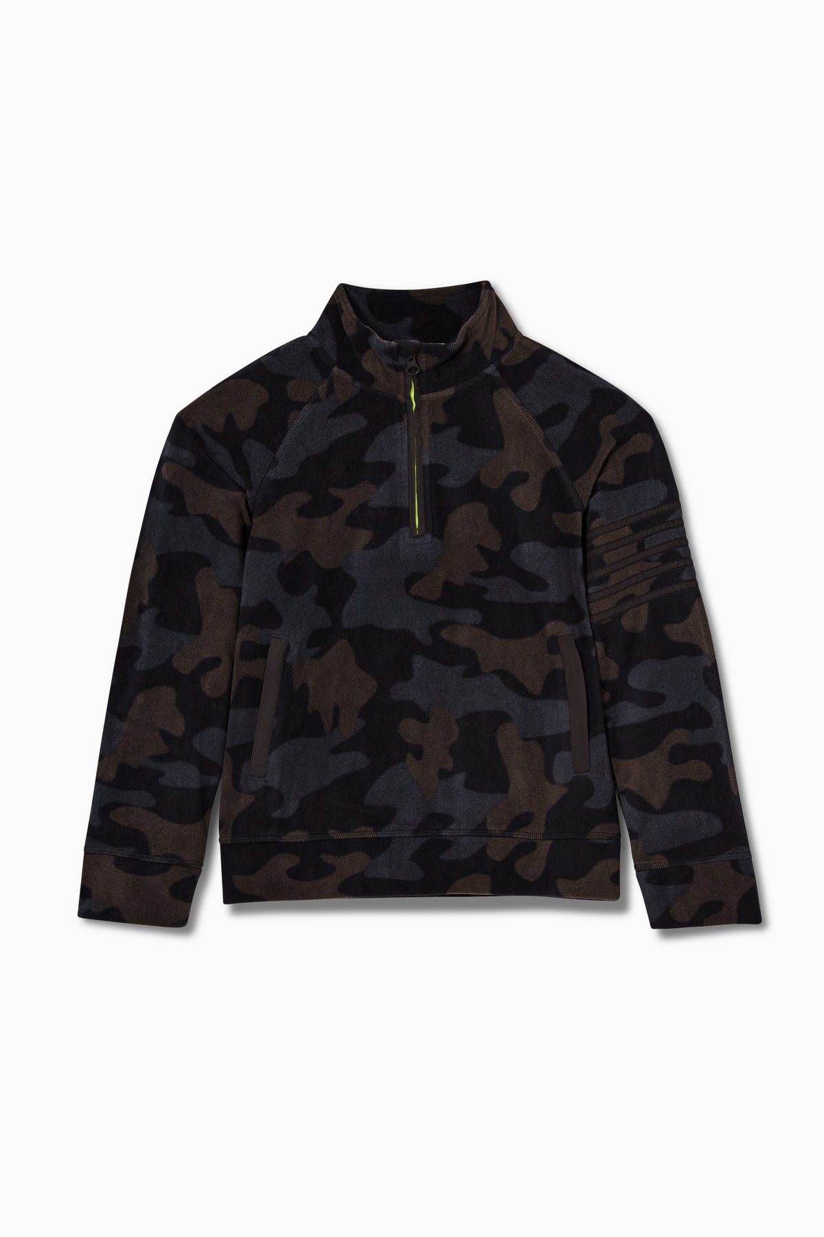 Camo Polar Fleece Half ZipTOPSRockets of Awesome