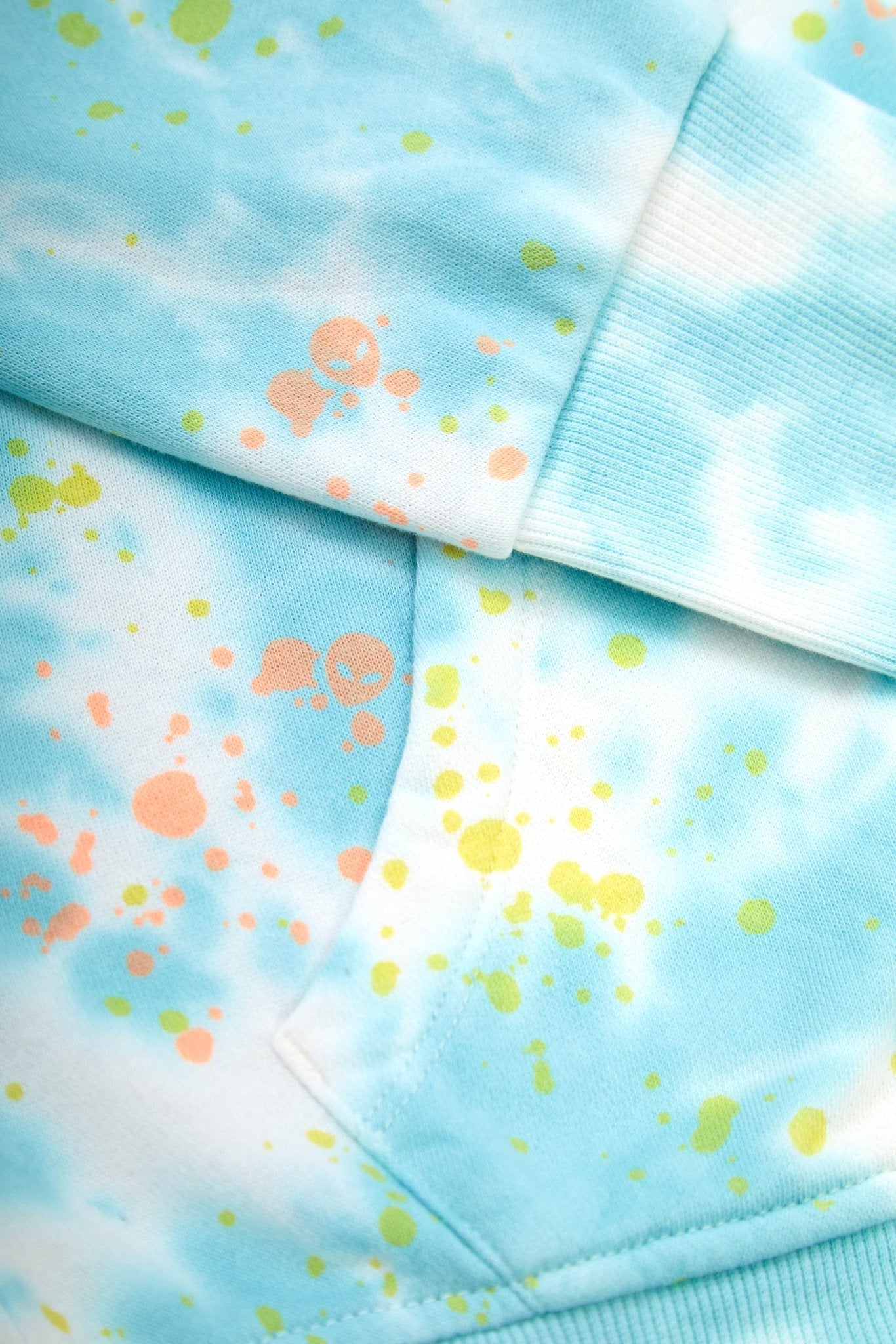 Cloudy Tie Dye HoodieTOPSRockets of Awesome