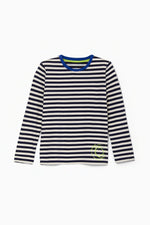 Stripe Textured Stamp TeeTOPSRockets of Awesome
