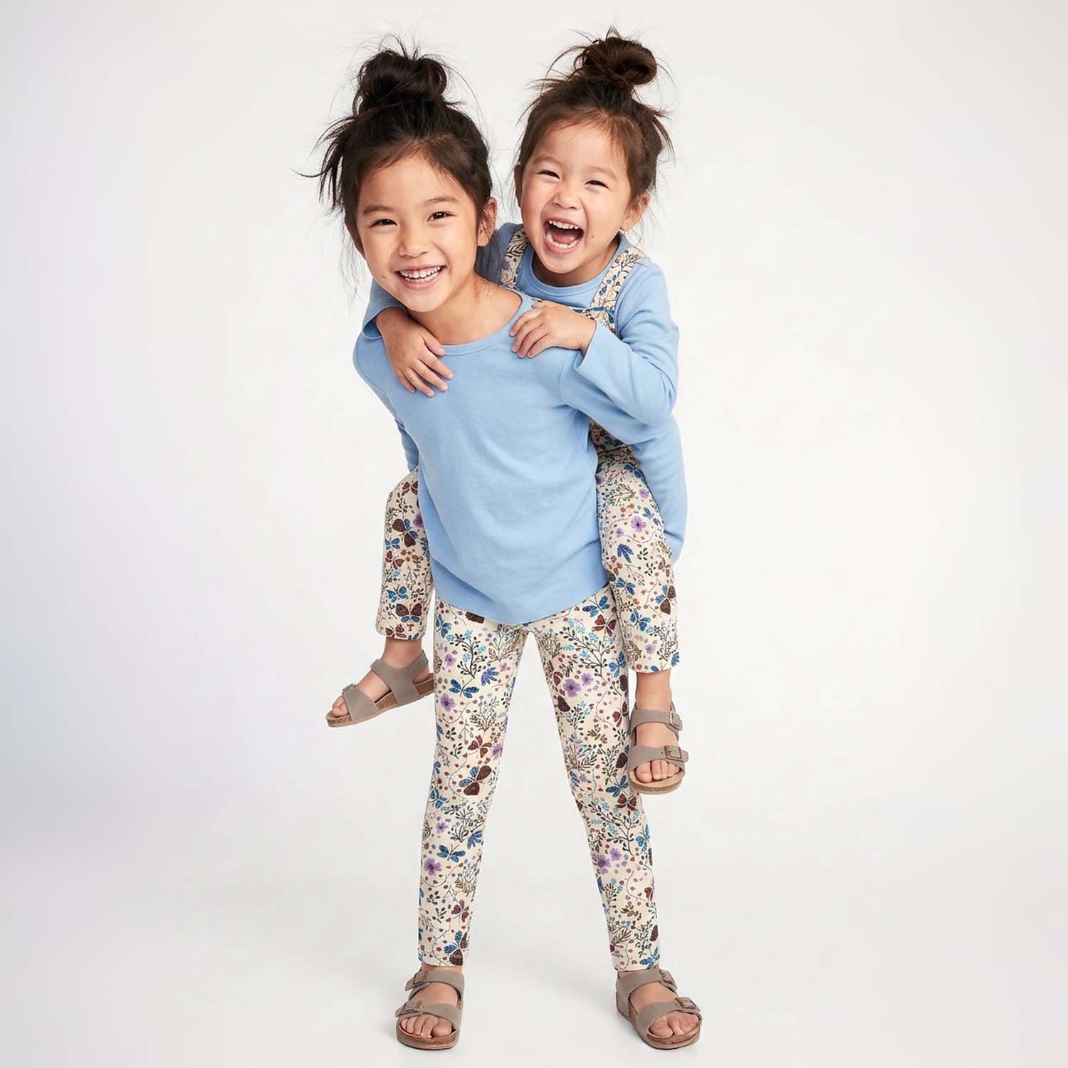 Organic Cotton Kids Rib Knit Long Sleeve Tee