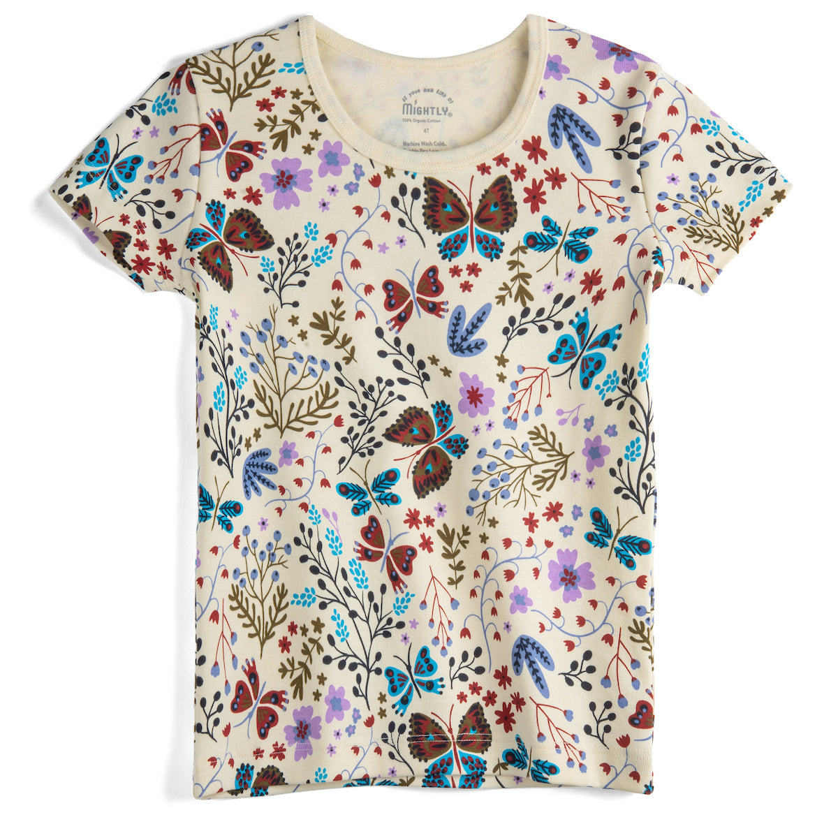 Organic Cotton Toddler Short Sleeve Tees: Garden Path Collection