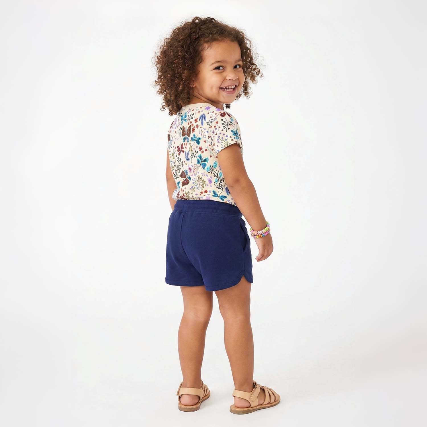 Organic Cotton Toddler Short Sleeve Tees: Garden Path Collection