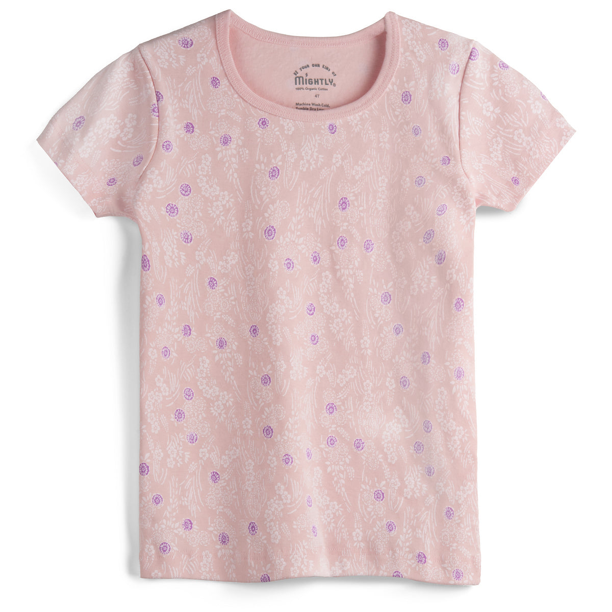 Organic Cotton Toddler Short Sleeve Tees: Garden Path Collection