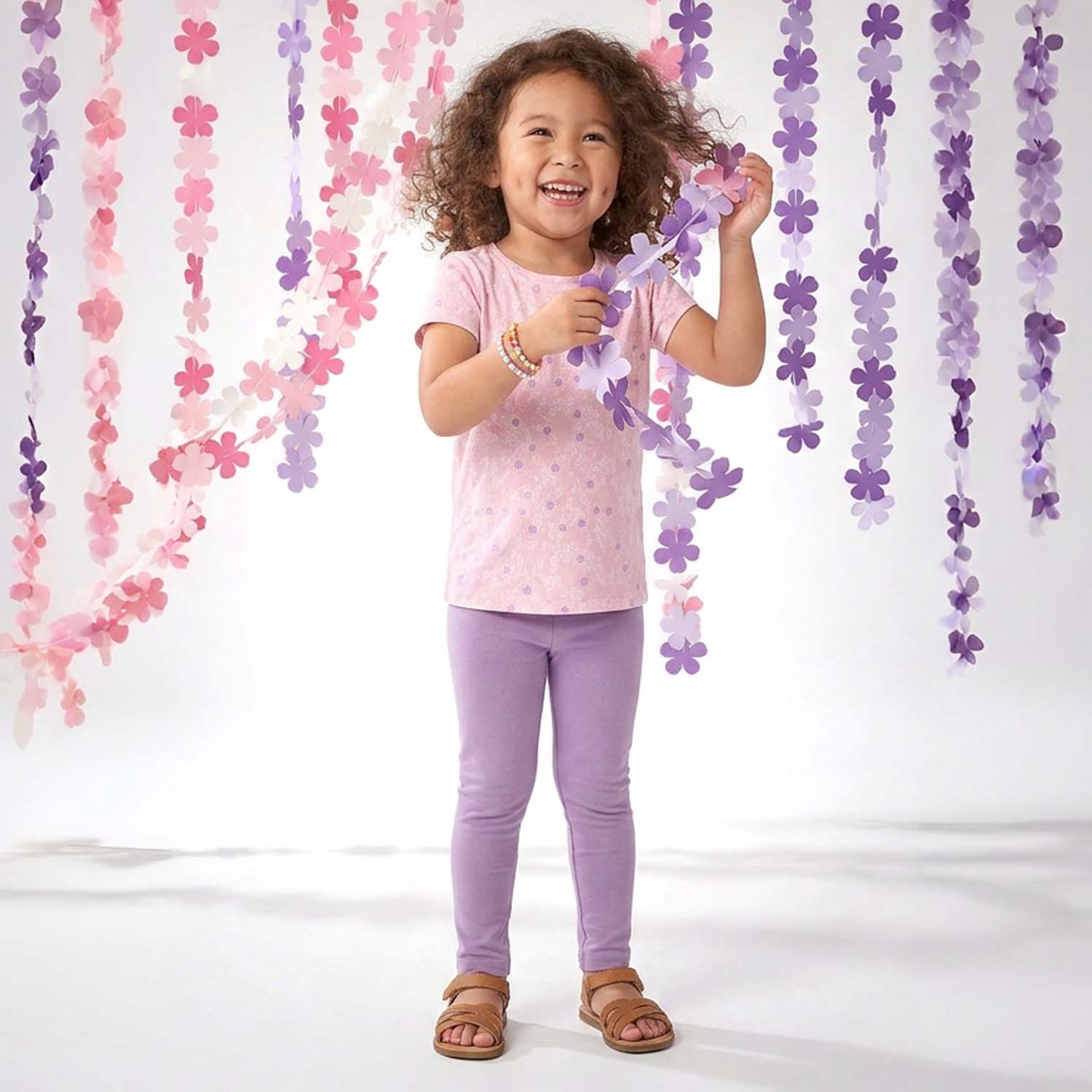 Organic Cotton Toddler Short Sleeve Tees: Garden Path Collection