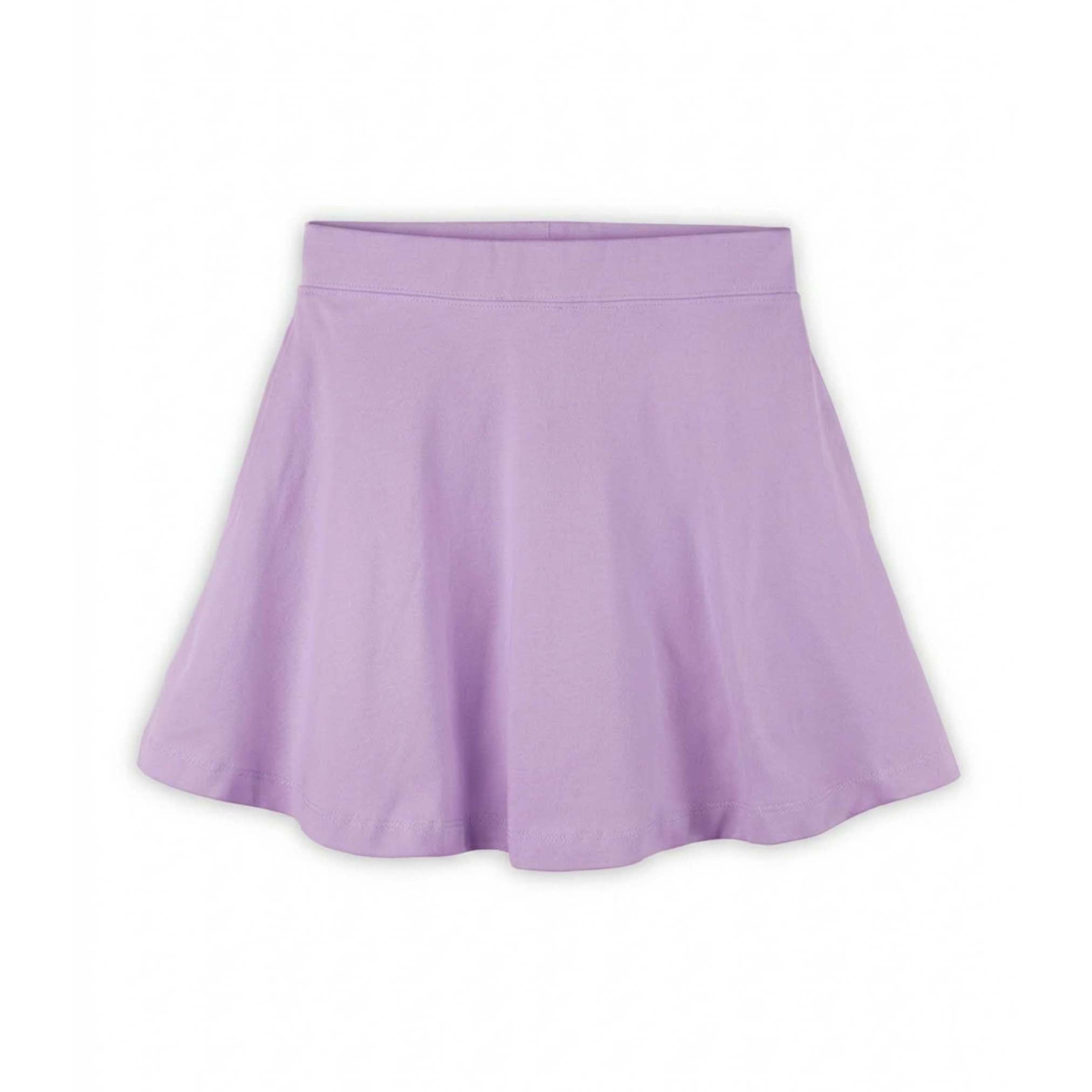 Purple skirt on a white background