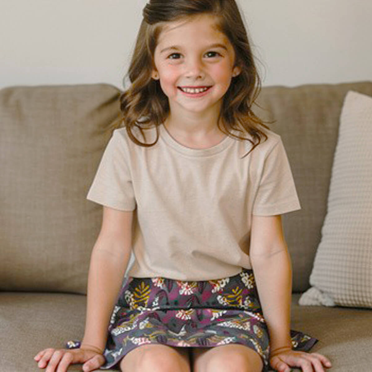 Kids Skort with Pockets: Whimsy