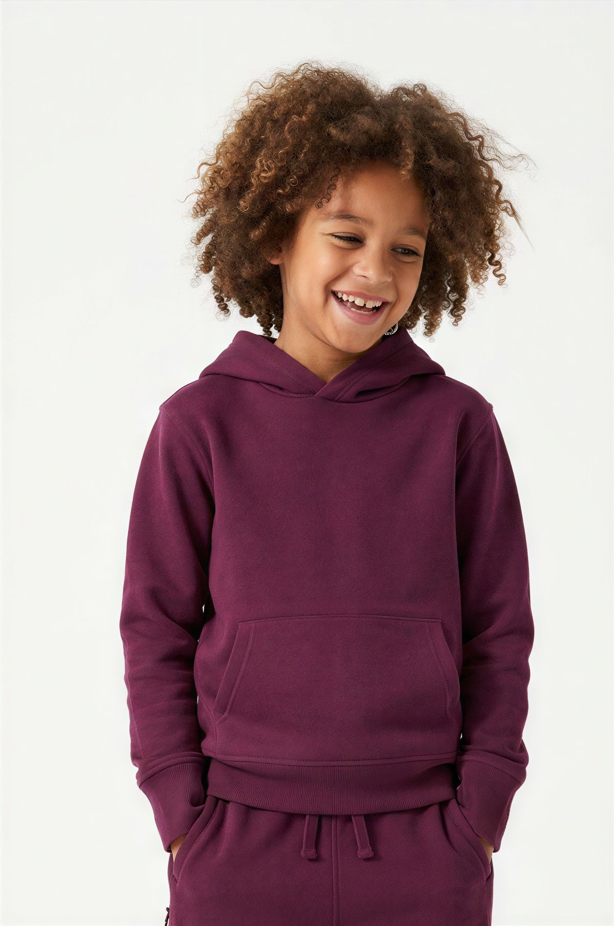 Organic Cotton Kids Pullover Hoodie: Bramblewood Collection