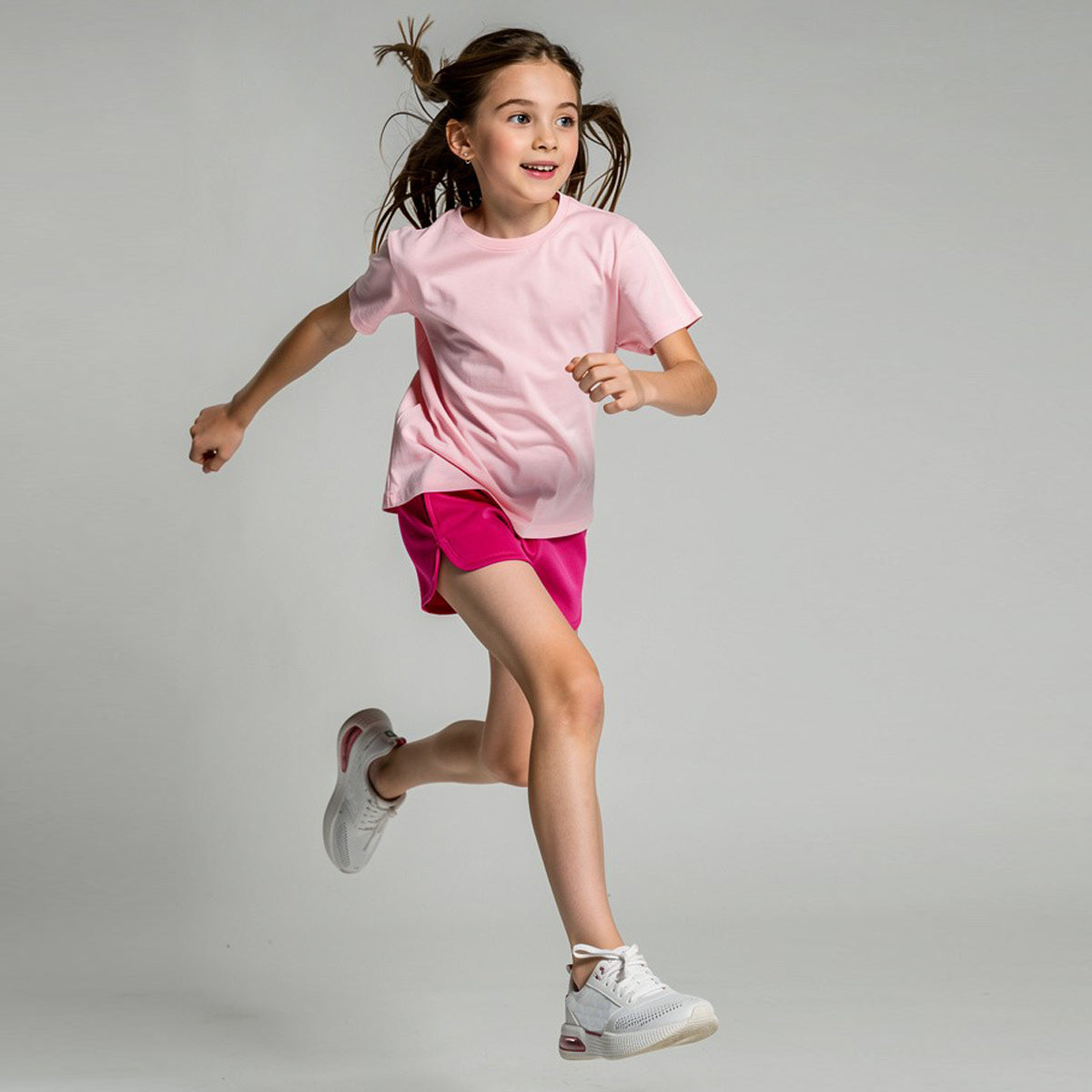 Kids Shorts: Organic Cotton Drawstring Track Shorts