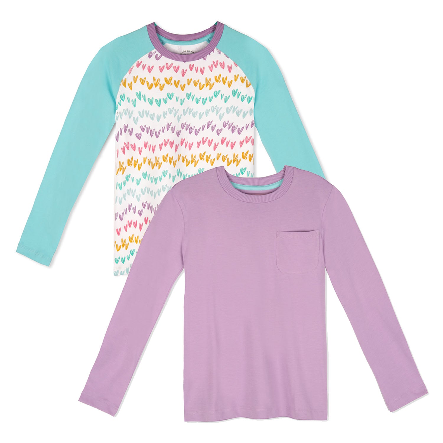 Koton T-Shirt Long Sleeve Crew Neck Printed Cotton, T-Shirt Ragazze, Ecru(010 Koton T-Shirt Long Sleeve Crew Neck Printed Cotton, T-Shirt Ragazze, Ecru(010