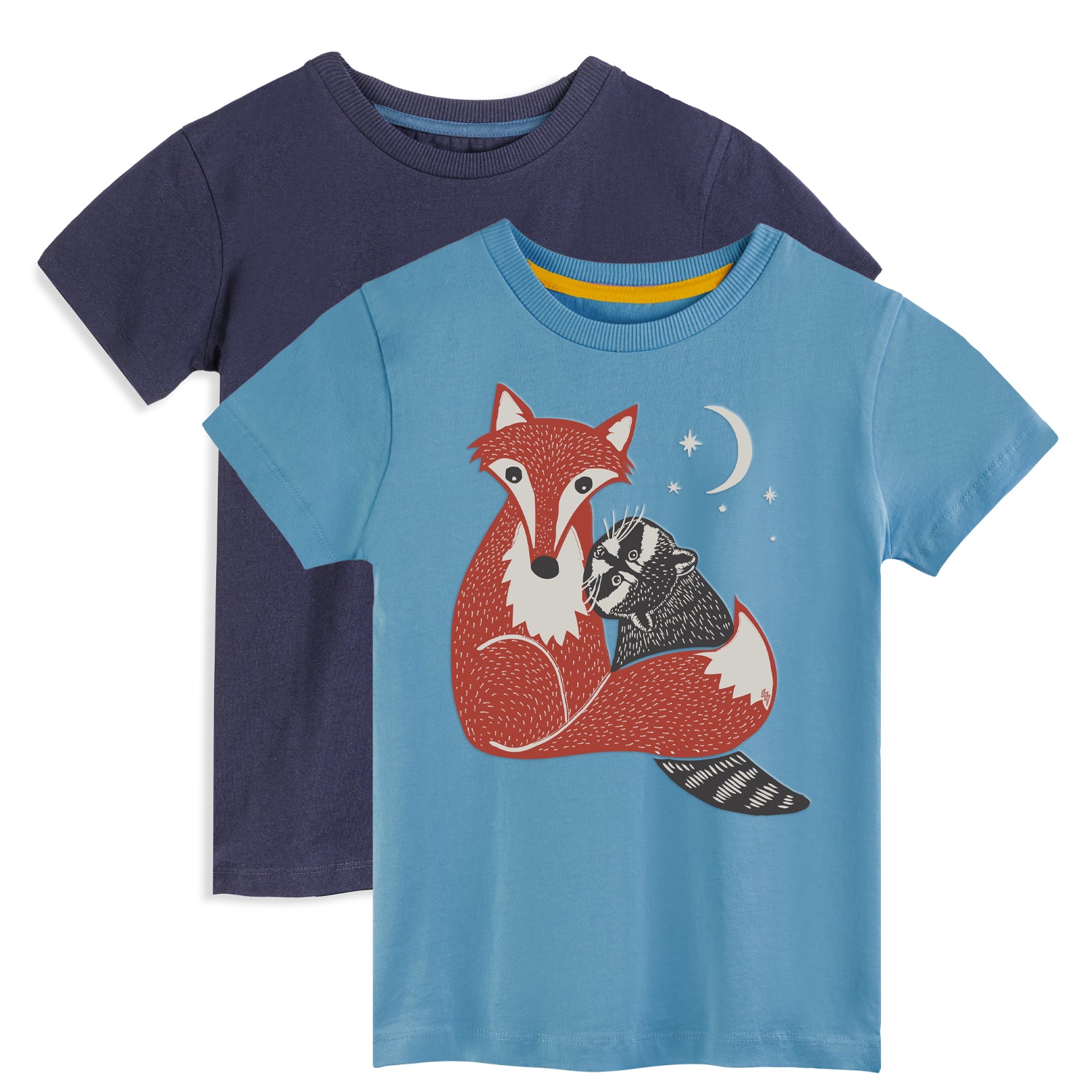 Organic Cotton Kids Graphic Tee 2-Pack1