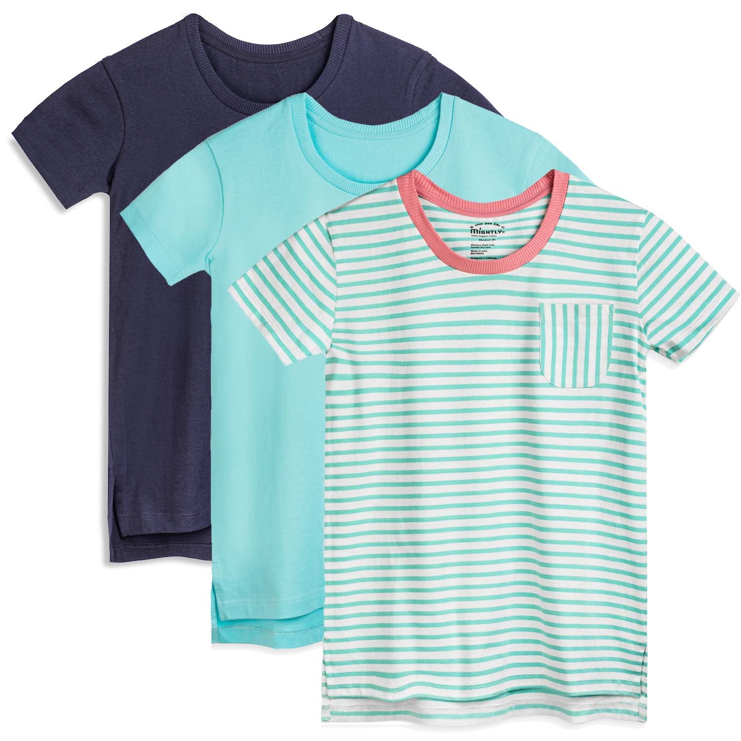 Organic Cotton Kids T-Shirts 3 Pack FINAL SALE