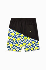 Geometric Palm Tree Board ShortSWIMRockets of Awesome