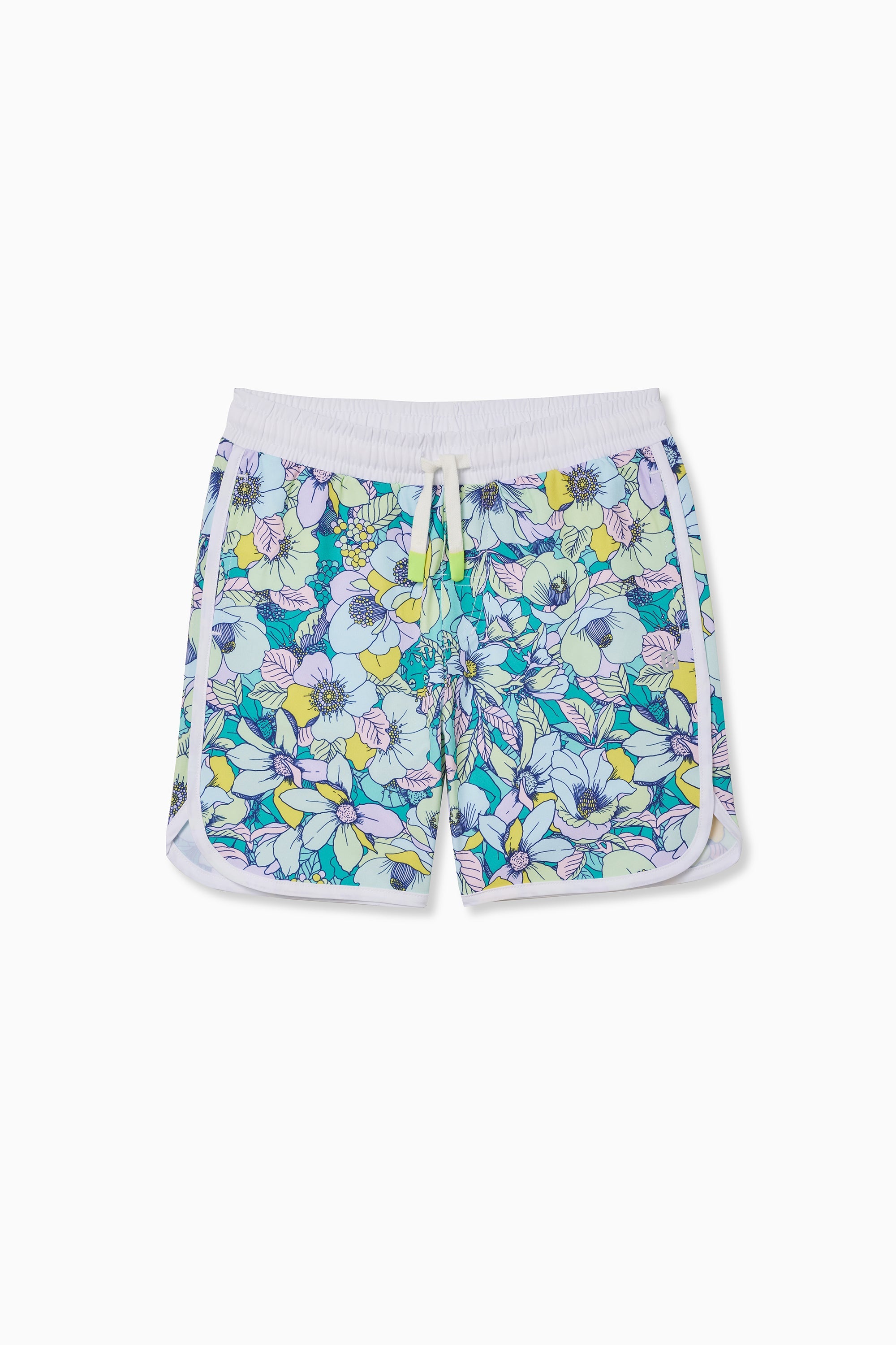 Frog Prince Floral Swim Trunk