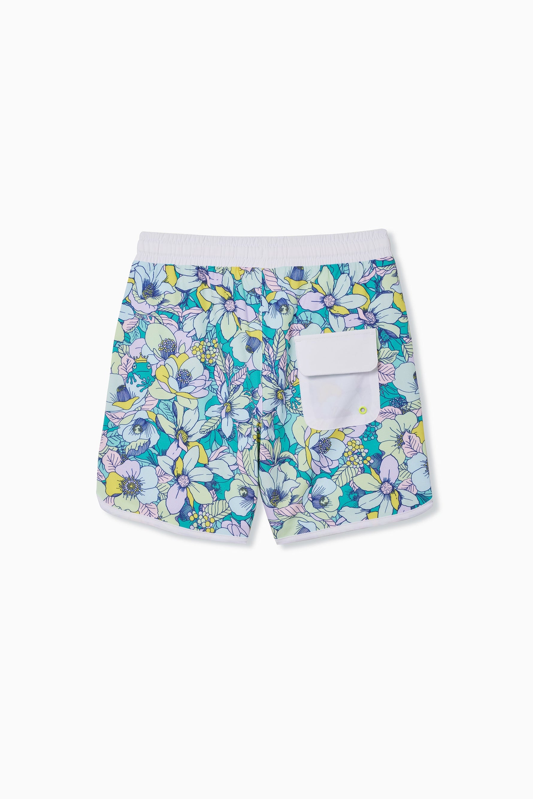 Frog Prince Floral Swim TrunkSWIMRockets of Awesome