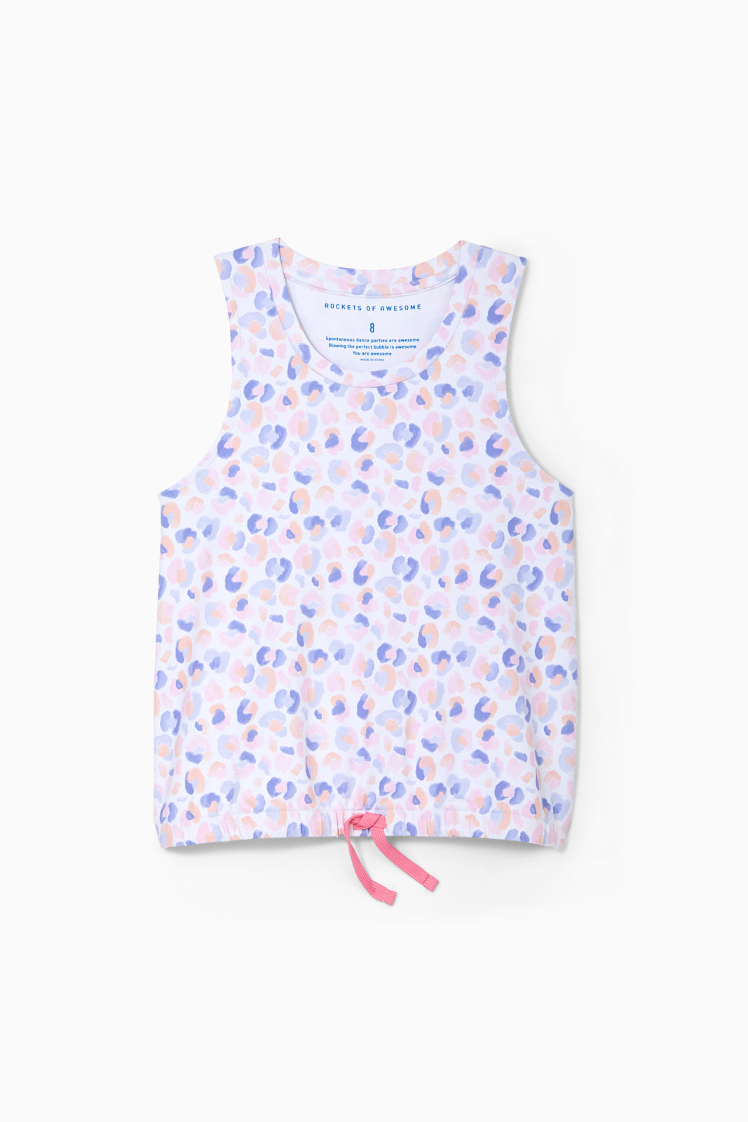 Leopard Tie Top - FINAL SALE