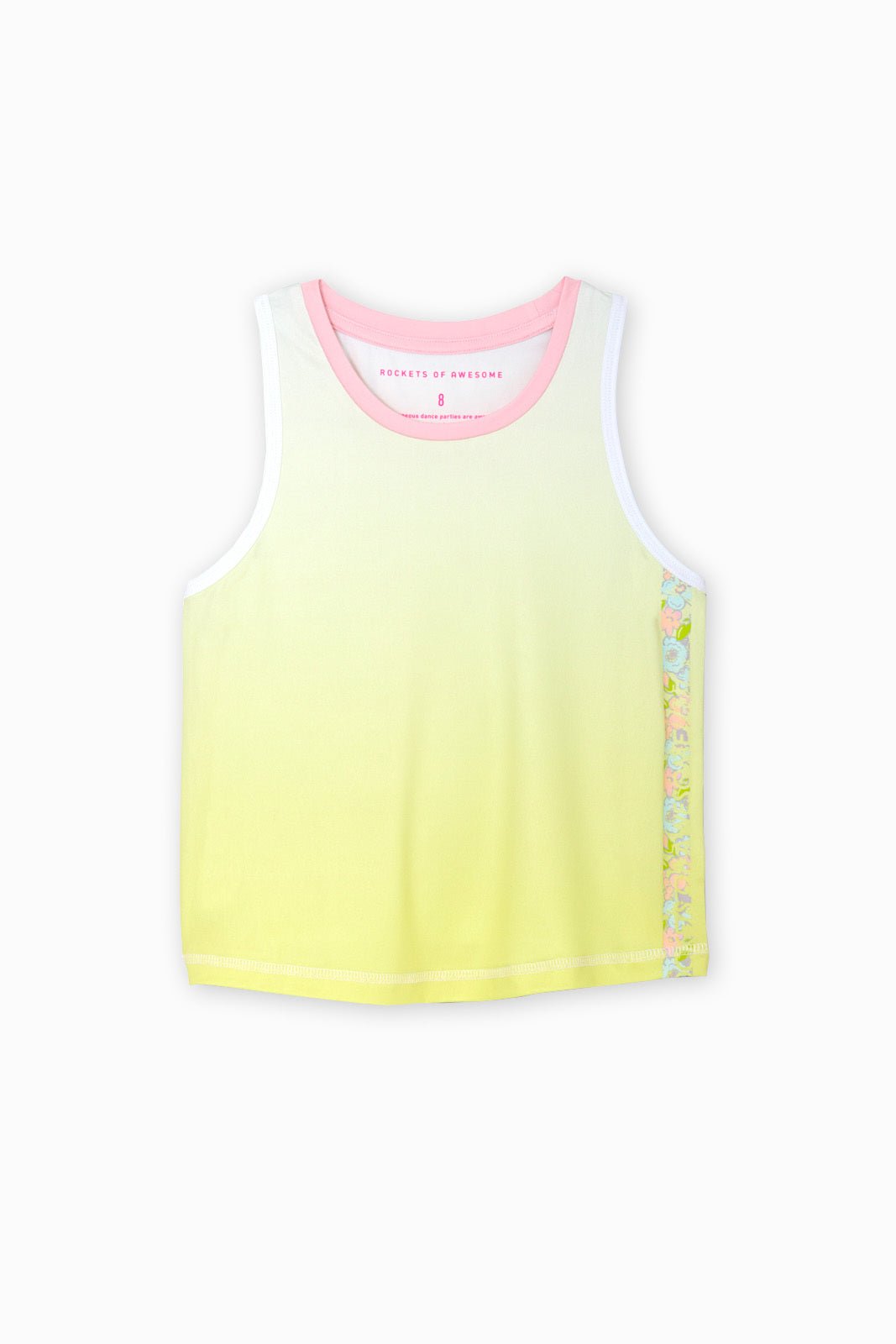Floral Active TankTOPSRockets of Awesome