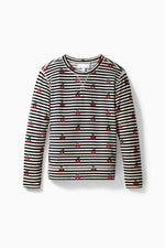 Stripe Cherry Crazysoft CrewTOPSRockets of Awesome