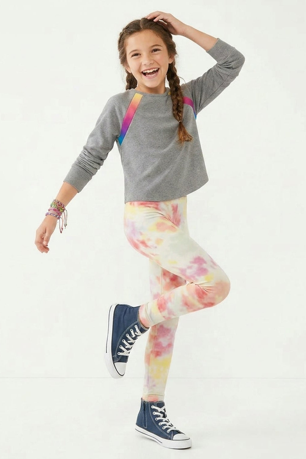 Rainbow Ombre Active Tee - FINAL SALE