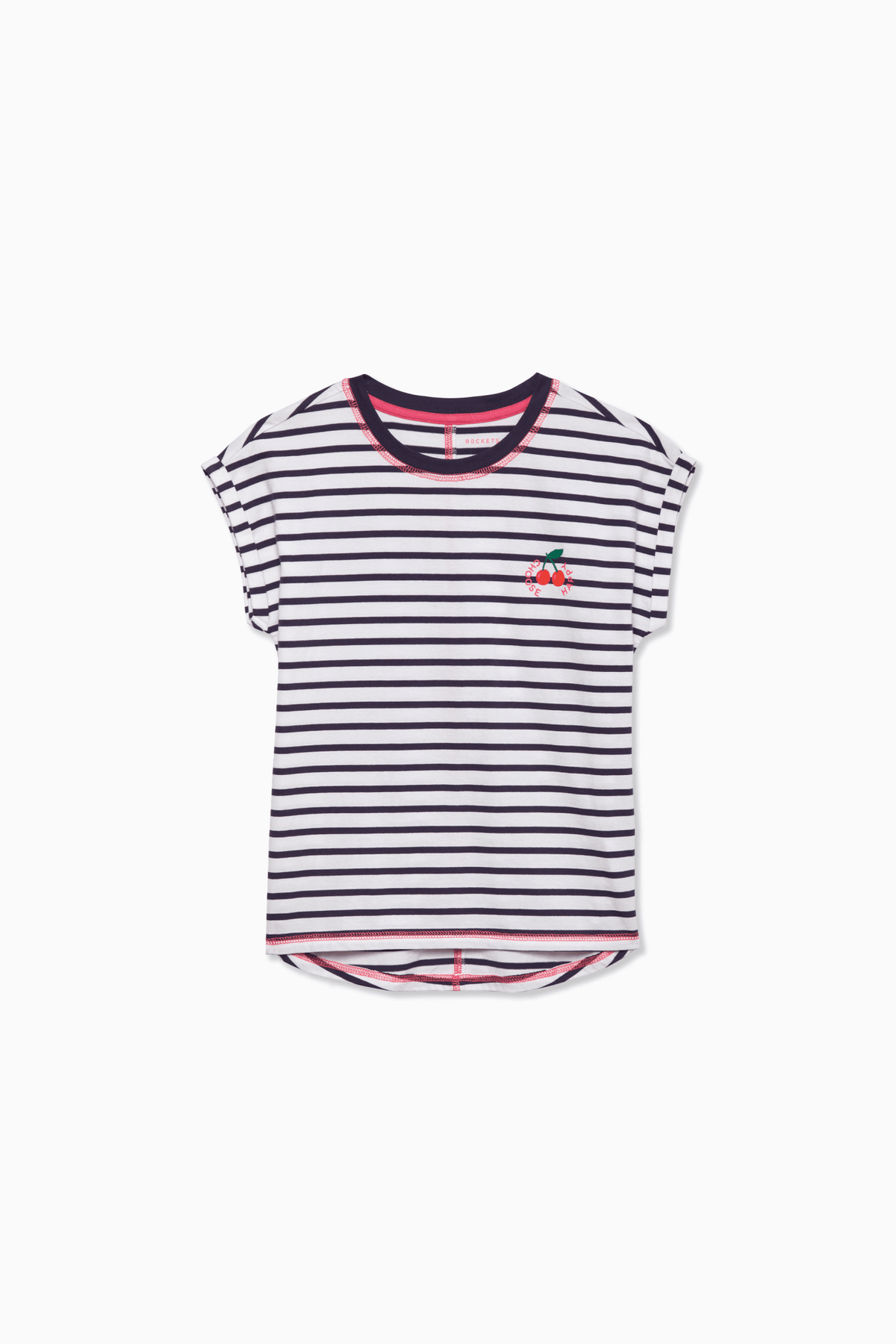 Cherry Stripe Tee - FINAL SALETOPSRockets of Awesome