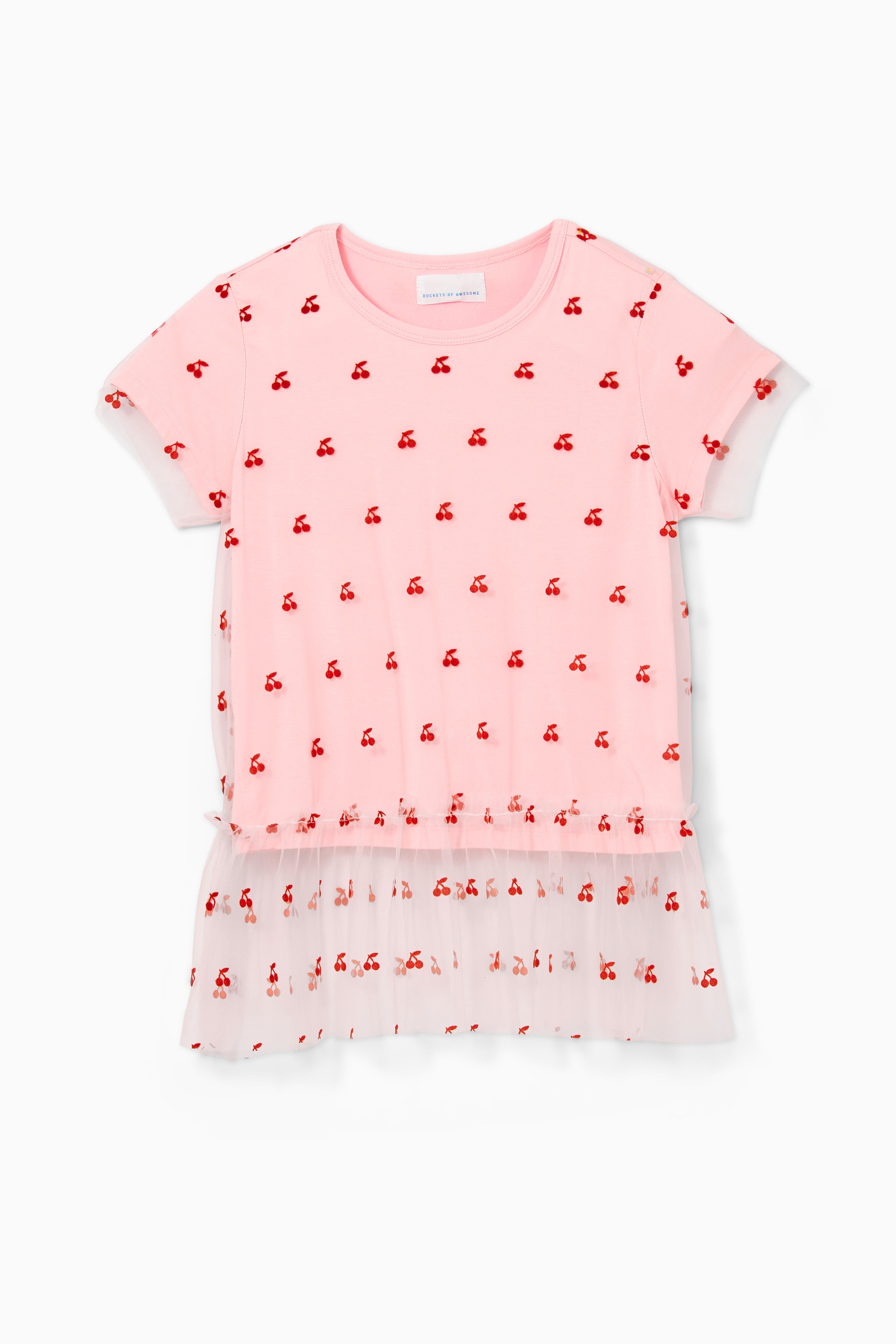 Cherry Organza Shirt